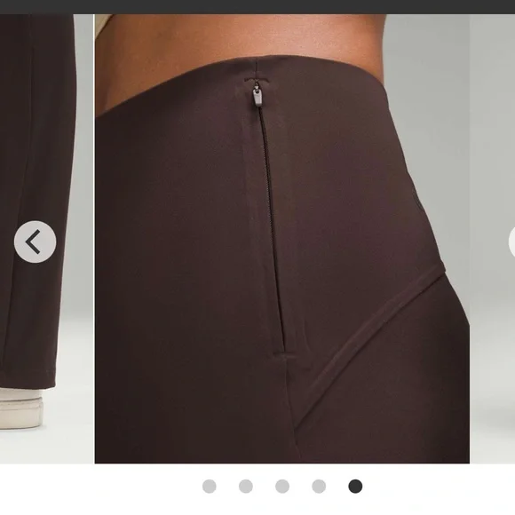 Lululemon smooth fit pull-on high rise pant (black) - Picture 2 of 4